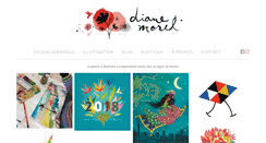 Desktop Screenshot of dianemorel.com